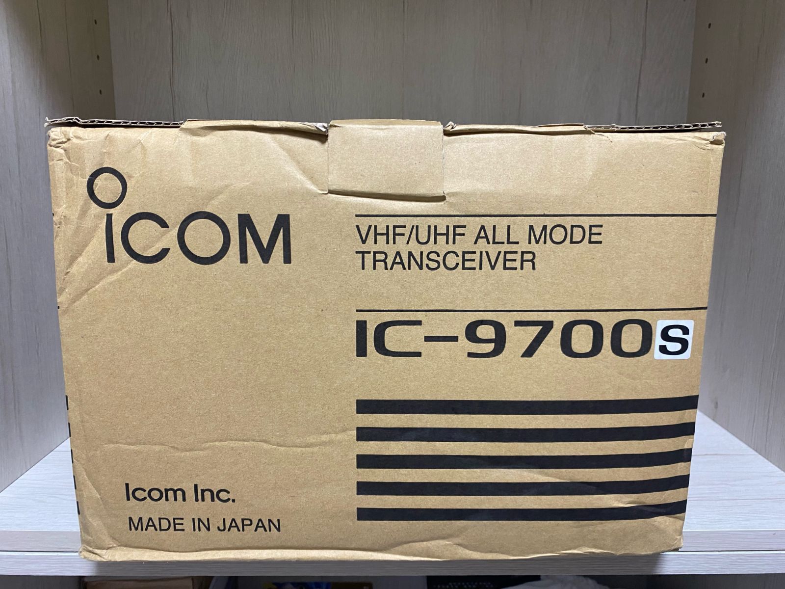 【得価正規品】アイコム IC-9700S 保証期間残あり　未使用品 固定