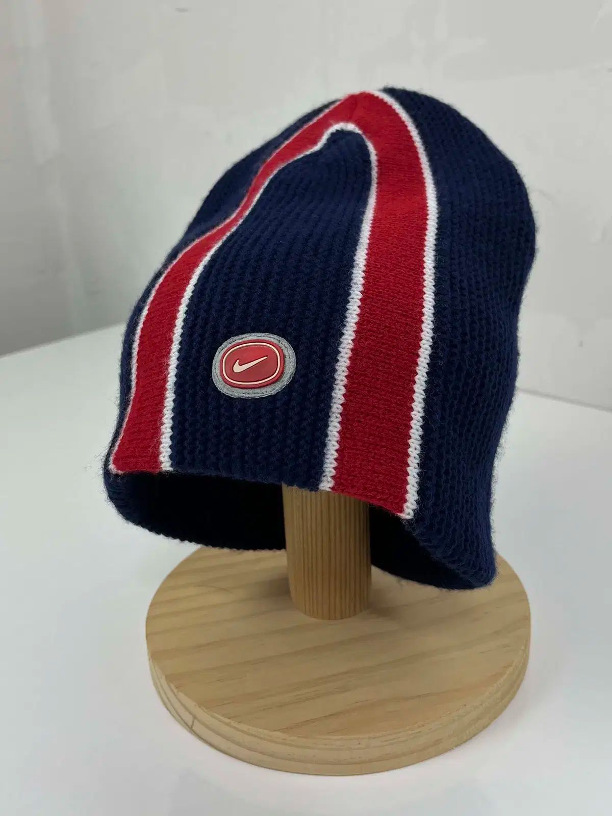 00's NIKE スウッシュ ストリート カラーブロック ビーニー 帽子