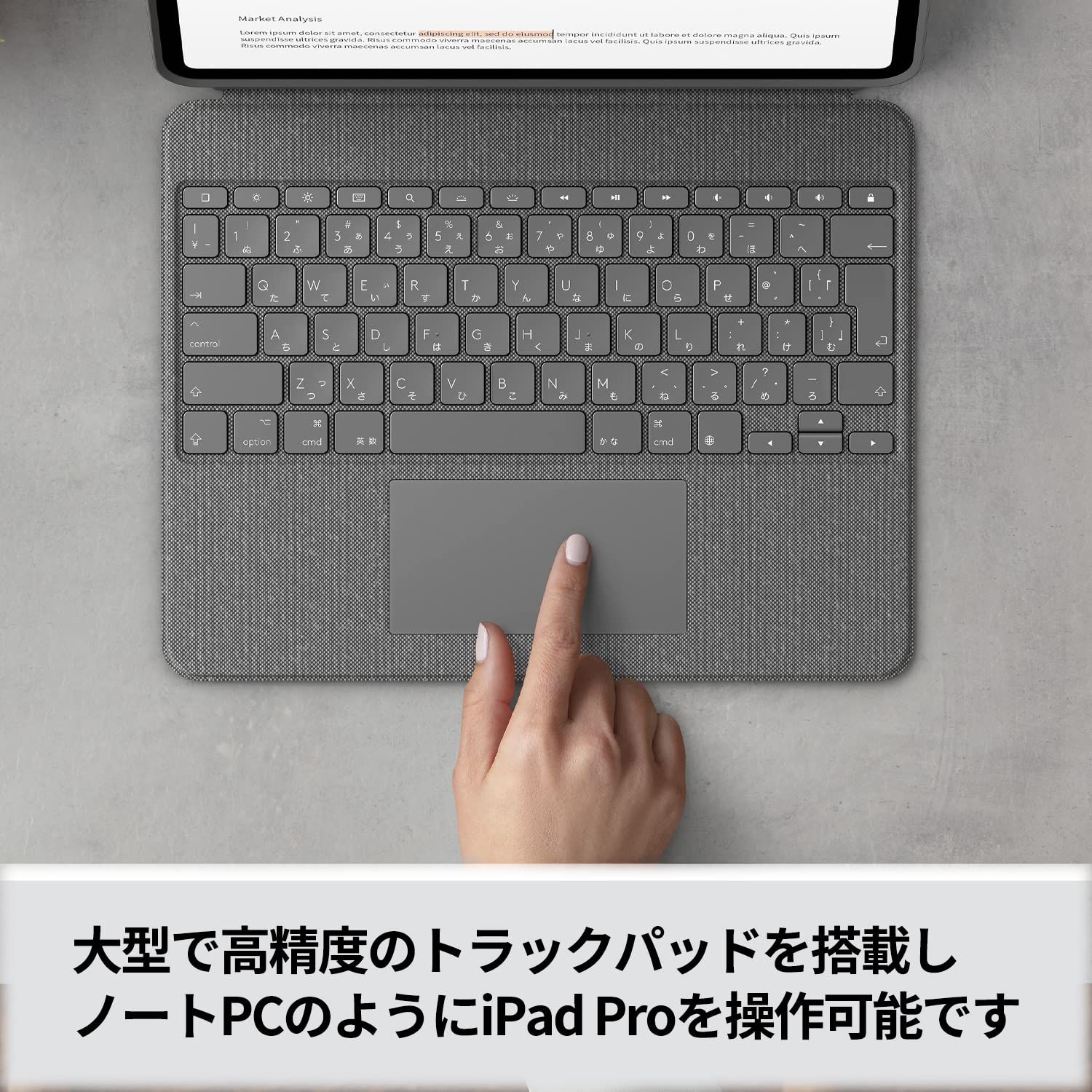 ロジクール Logicool iPad Pro 12.9インチ 第6世代 第5世代 対応 ロジクール Logicool iPad Pro 12.9インチ 第6世代 第5世代 対応