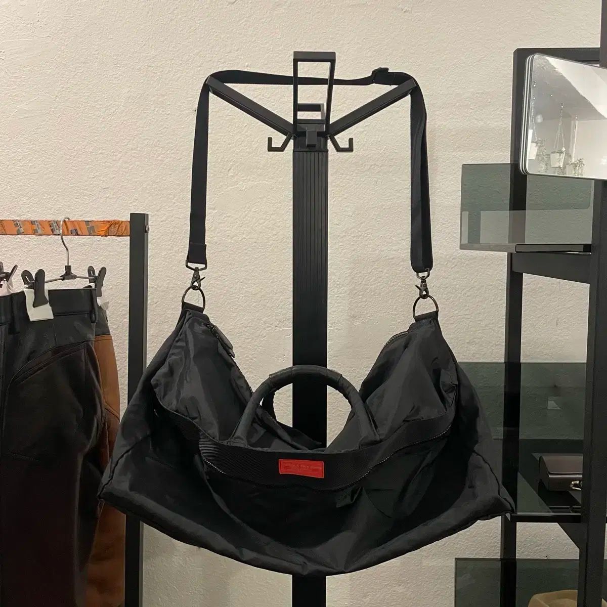 YOHJI YAMAMOTO ヨウジヤマモト オーバーサイズ ダッフルバッグ