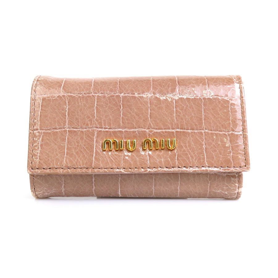 ミュウミュウ MIUMIU キーケース - 【中古ブランド品販売