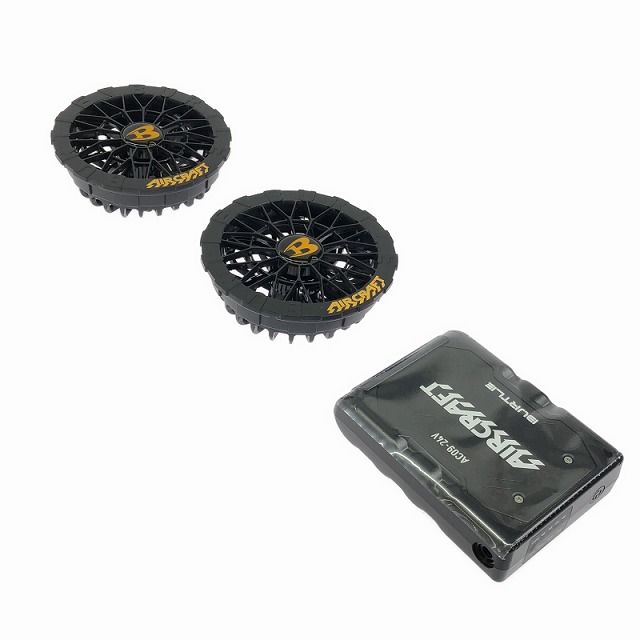 AC09 Li-ionバッテリーとファンユニットセット ☆未使用品セット