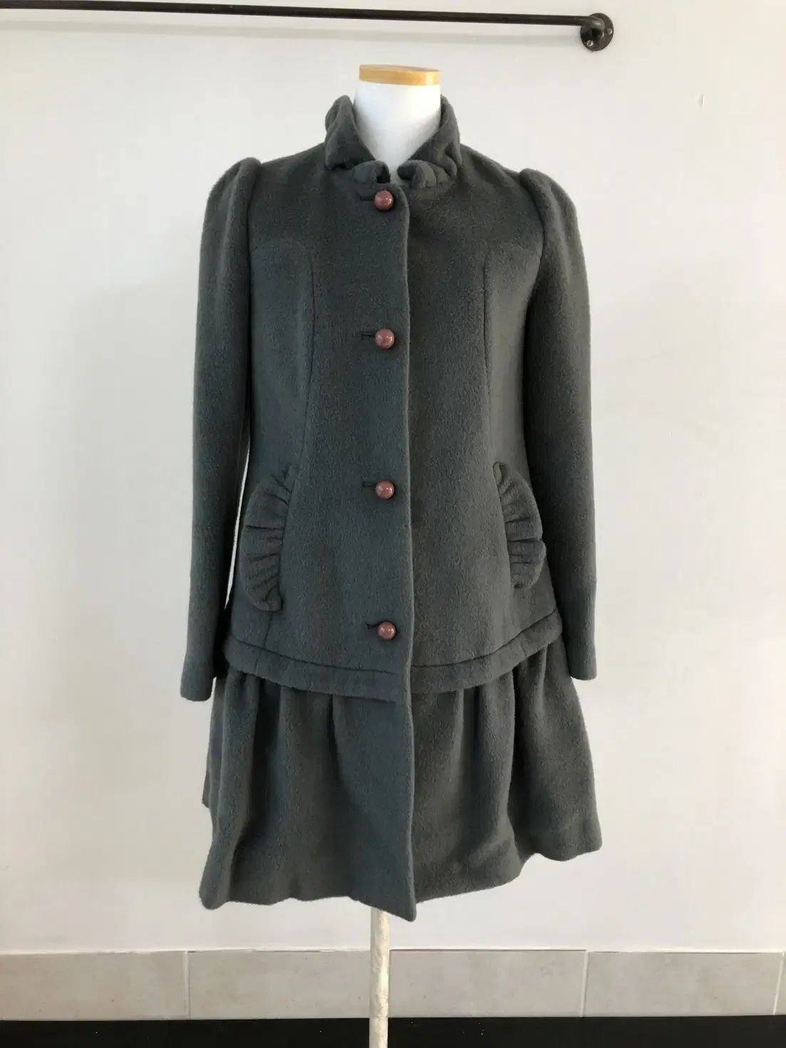 RENEEVON ベイビーアルパカウールコート レディース 85