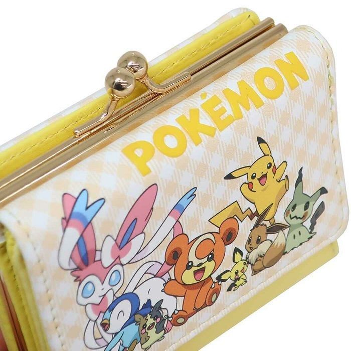 ポケモン　ポケットモンスター　ピカチュウ 三つ折り財布 イエローポケモンセンター 本革三つ折り財布 ピカチュウ ｜【公式】ポケモンセンターオンライン