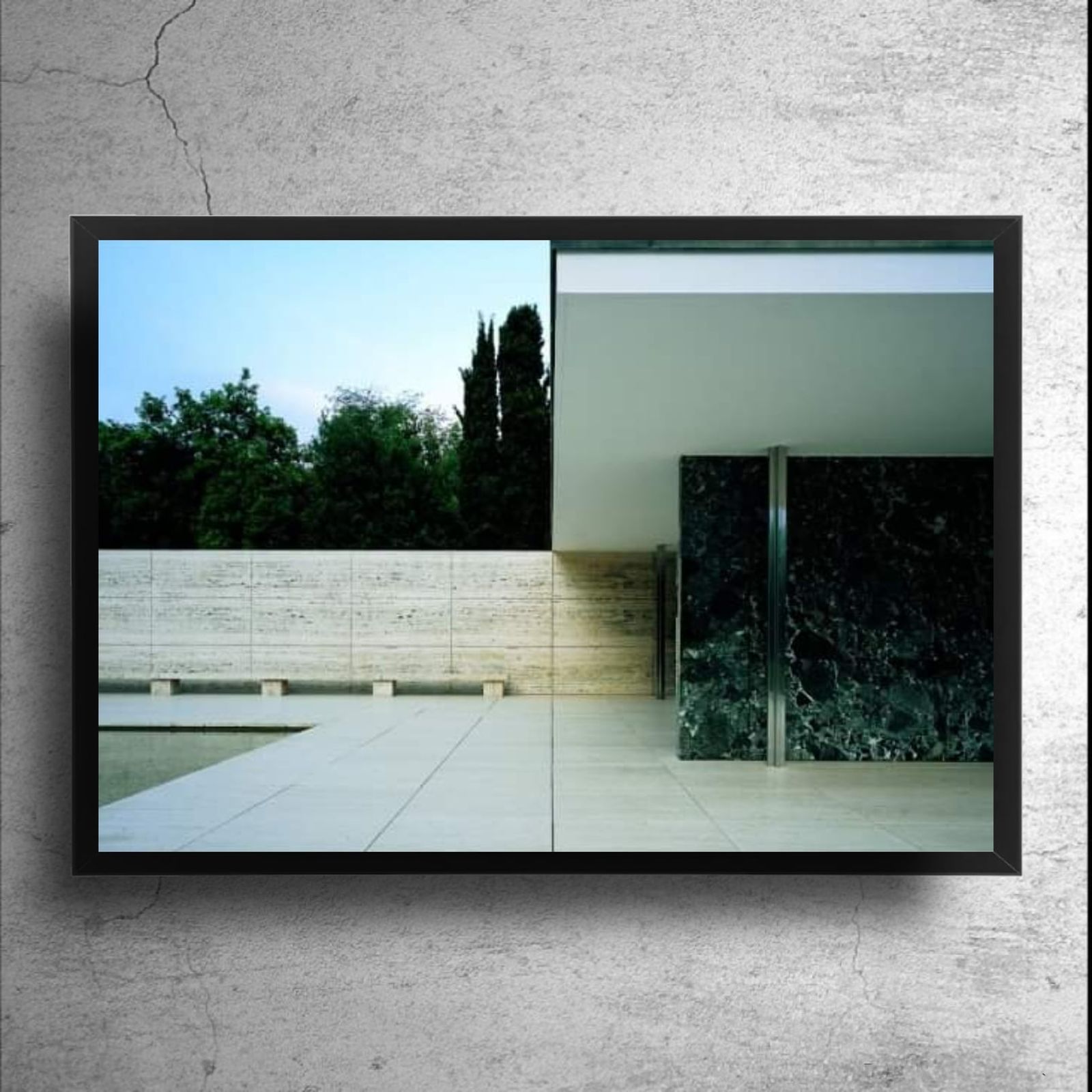 建築家『ミース・ファン・デル・ローエ』財団公式ポスター