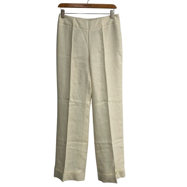 Max Mara リネンとシルクのストレートパンツ Max Mara リネンとシルクのストレートパンツ リネン Max Mara
