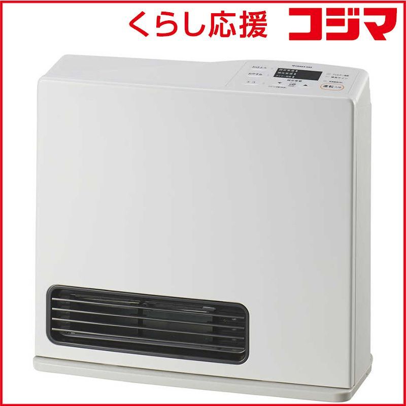未開封 大阪ガス ガスファンヒーター 関西エリア ホワイト 木造7畳まで | コンクリート9畳まで | 都市ガス12 13A 1409442 ♥ 送料無料