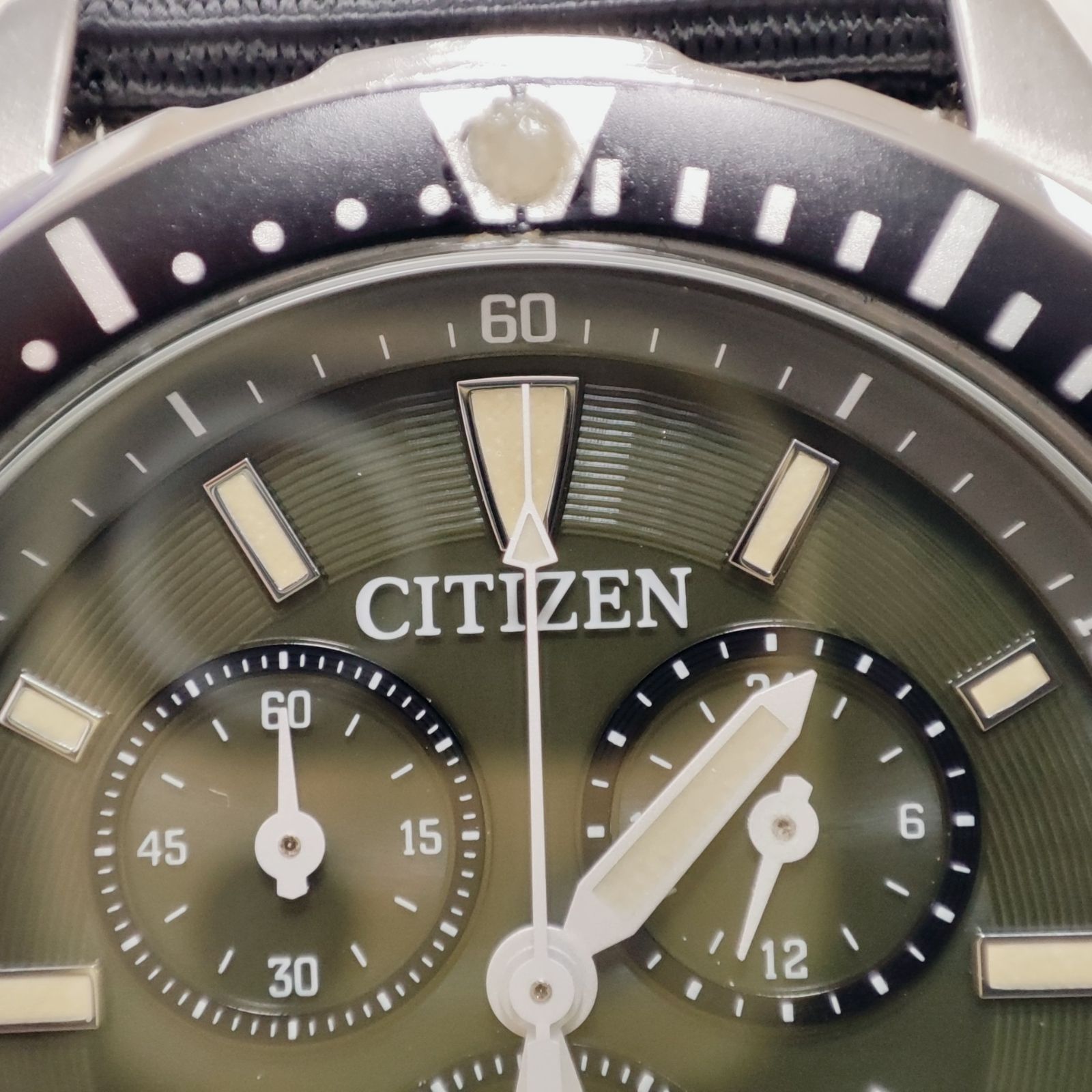 CITIZEN シチズン エコ・ドライブ クロノグラフ クオーツ 稼働