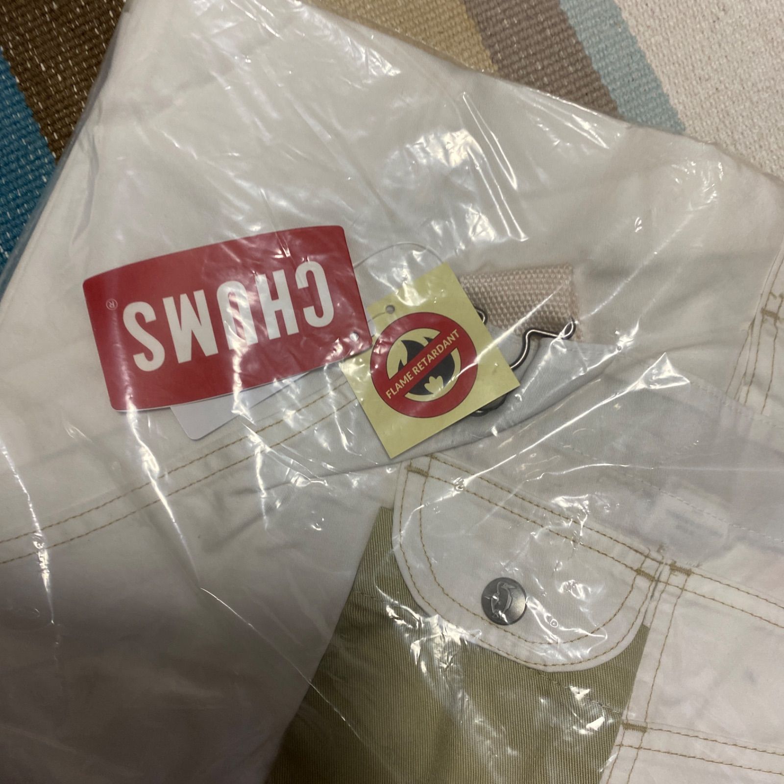 新品 チャムス 防炎エプロン - メルカリ