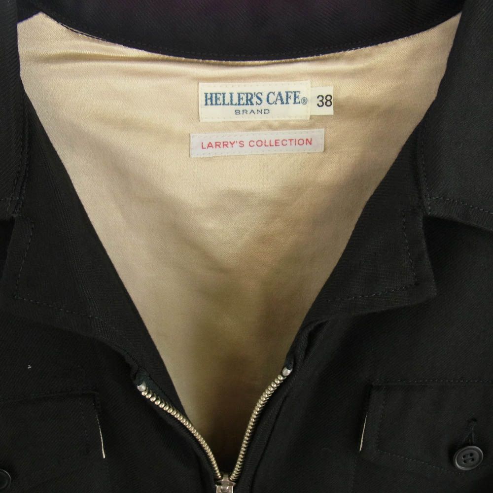 新品同様！￥49，500【HELLER'S CAFE】ヘラーズカフェ ウエアハウス 1930'sモデル ツートーン ショールカラー シェーカーセーター グレー/36 Heller\u0027s cafe（ヘラーズカフェ）の古着・中古品の通販サイト セカンド