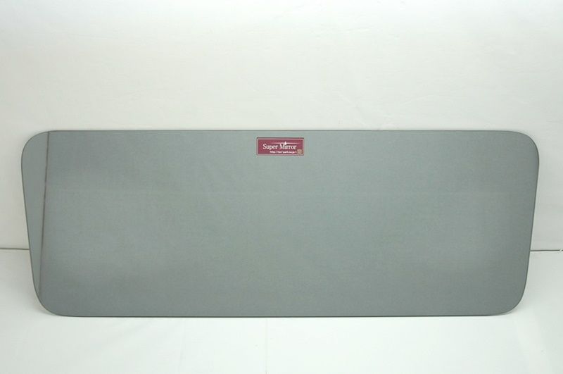 三菱 NEW キャンター 標準 リアウインドウ ベッド窓 色付き 鏡面 スーパーミラー グレー 年式H5 11～H14 6落ち着いた 渋い色が好みの方向け ミラー トラック内装部品 トラックパーツ カスタムパーツ で ドレスアップ 納期２～３週間 FFCRYSTALESIA_COM
