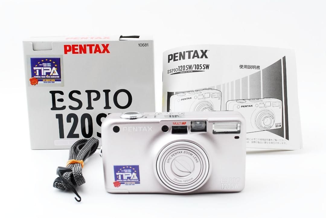 ☆美品☆PENTAX ESPIO 120SW 元箱付き フィルムカメラ F046 - ゆしの