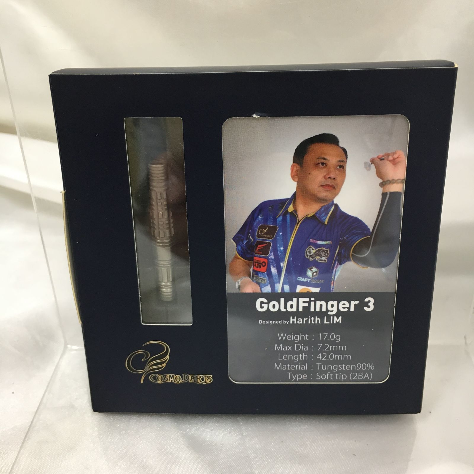 COSMO DARTS Gold Finger3 2BA ハリスリム選手モデル 三沢店68-11-0908