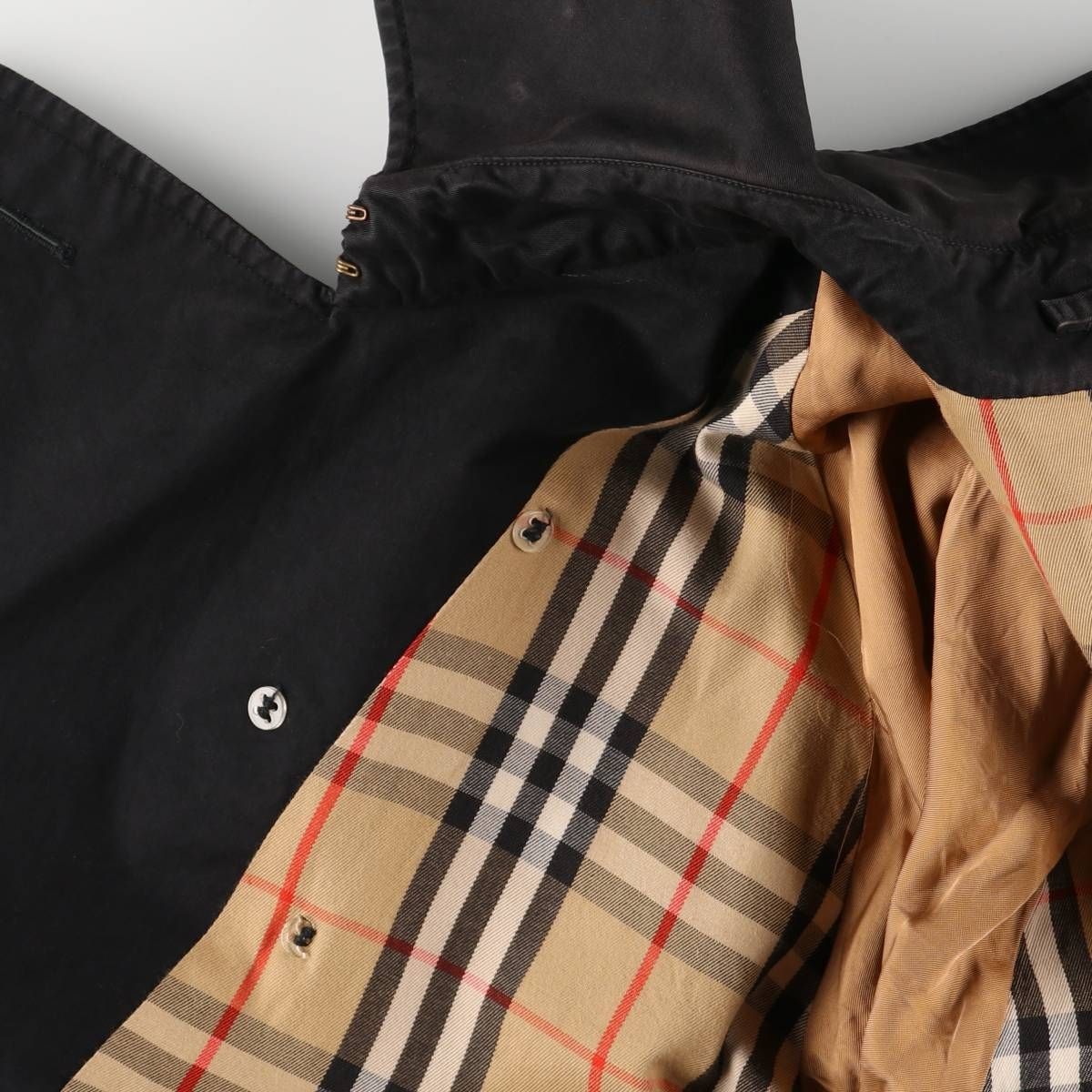 古着 90年代 バーバリー Burberry s BURBERRY LONDON コットン100% トレンチコート 英国製 メンズXL相当 ヴィンテージ|evb031888 WWW_OLIVIERBERNSTEIN_COM