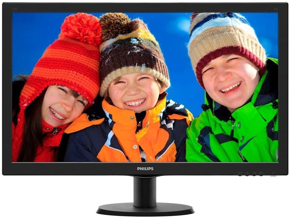 訳あり商品☆PHILIPS 27型ワイドディスプレイ 273V5LHAB/11 中古 0731