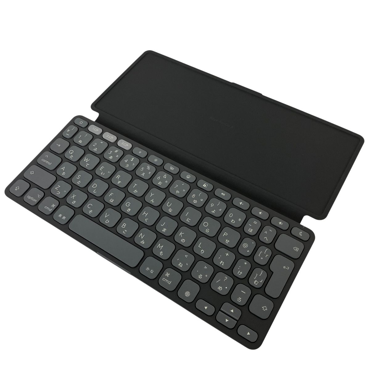 Logicool KEYS-TO-GO 2 for iPad iK1043GRA Bluetoothキーボード カバー付き iPadOS iOS macOS 良好 Y9995141