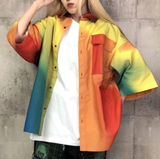 TENDER PERSON テンダーパーソン 22SS 日本製 THERMOGRAPHY SHIRT