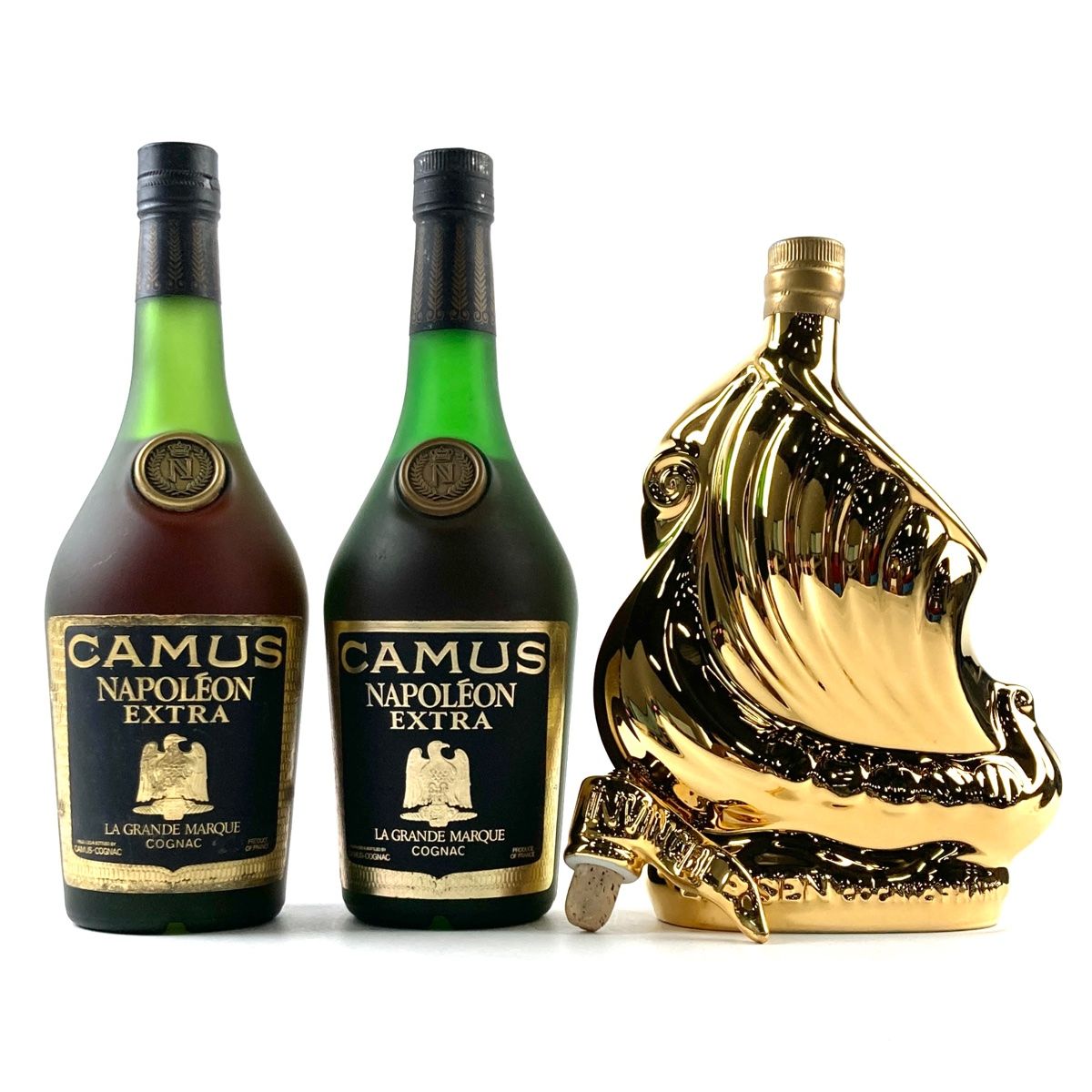 【古酒】コニャック3本 CAMUS コニャック 3本セット 未開栓 箱付 - メルカリ