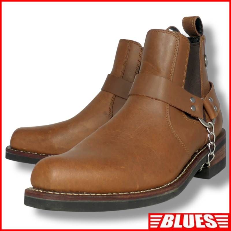 SIERRA DESIGNS シエラデザイン エンジニアブーツ 28 本革 リングブーツ ショート バイク メンズ 茶 ブラウン チェーン リングブーツサイズ28cm一覧←SEULB屋着古← TN2018