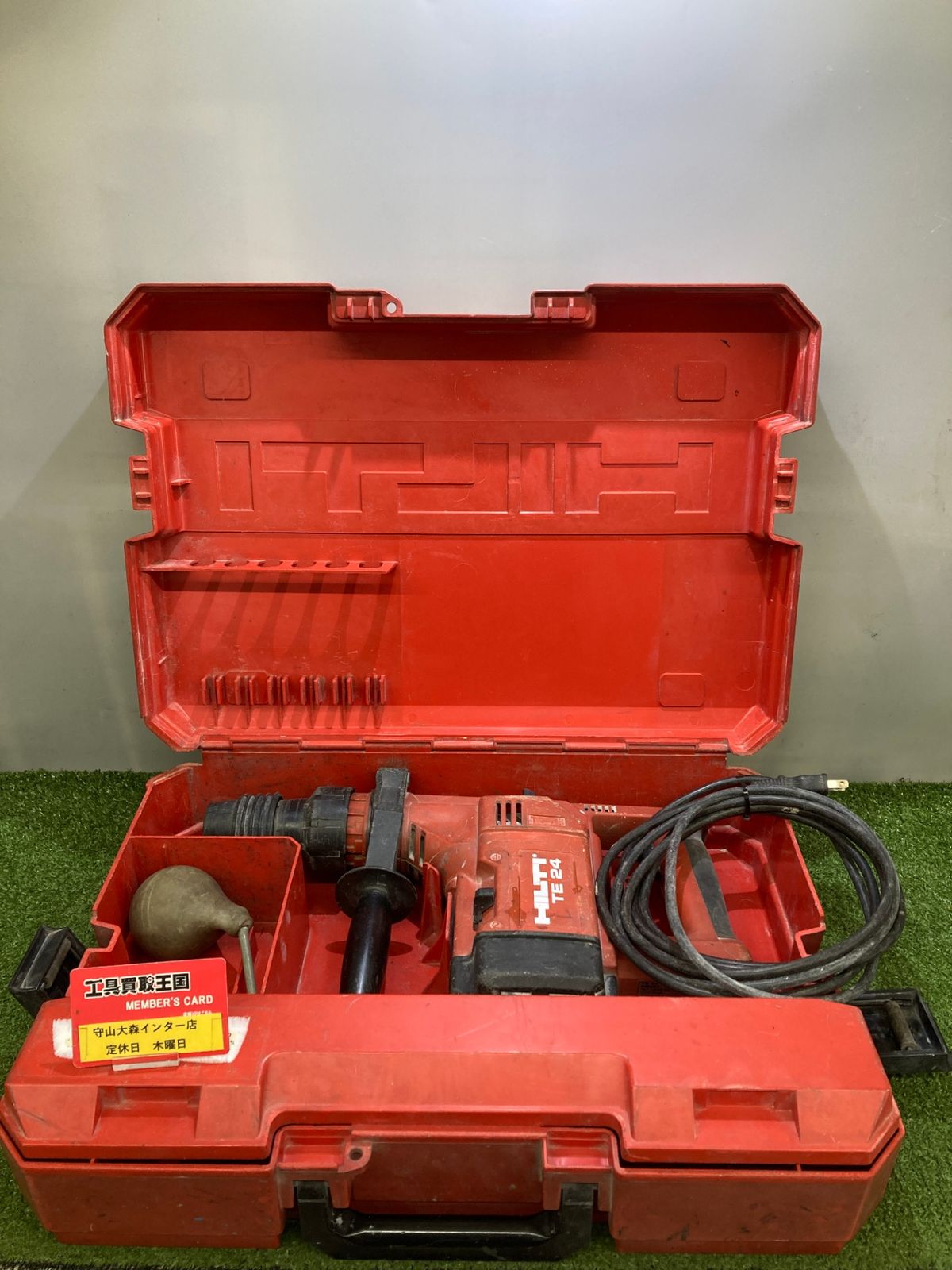 0921 HILTI ヒルティ 100v 32㎜ロータリーハンマードリル TE24 IT4Q1JL5YSNY