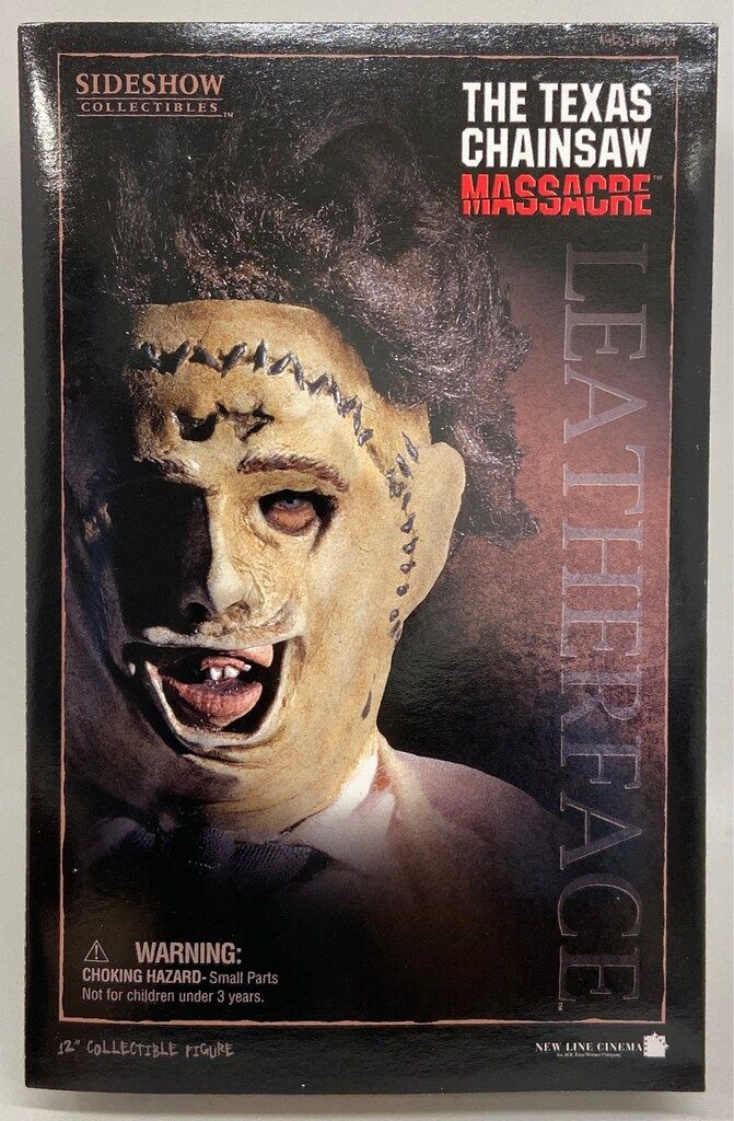 SIDESHOW COLLECTIBLE 12 FIGURE LEATHER FACE 12インチ
