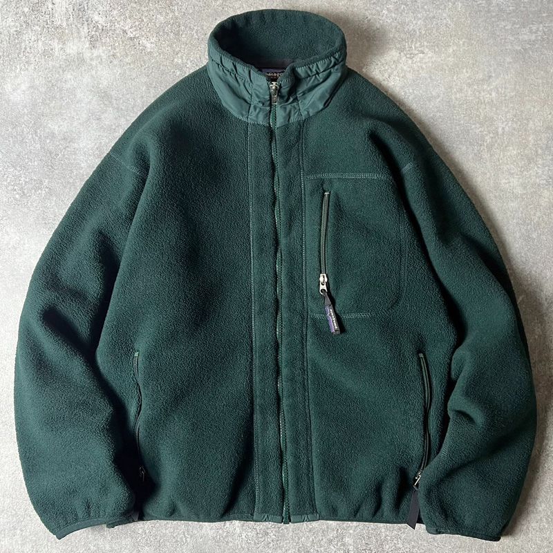 90s 97年製 USA製 Patagonia フルジップ シンチラ フリース ジャケット S / 90年代 アメリカ製 オールド パタゴニア -  メルカリ