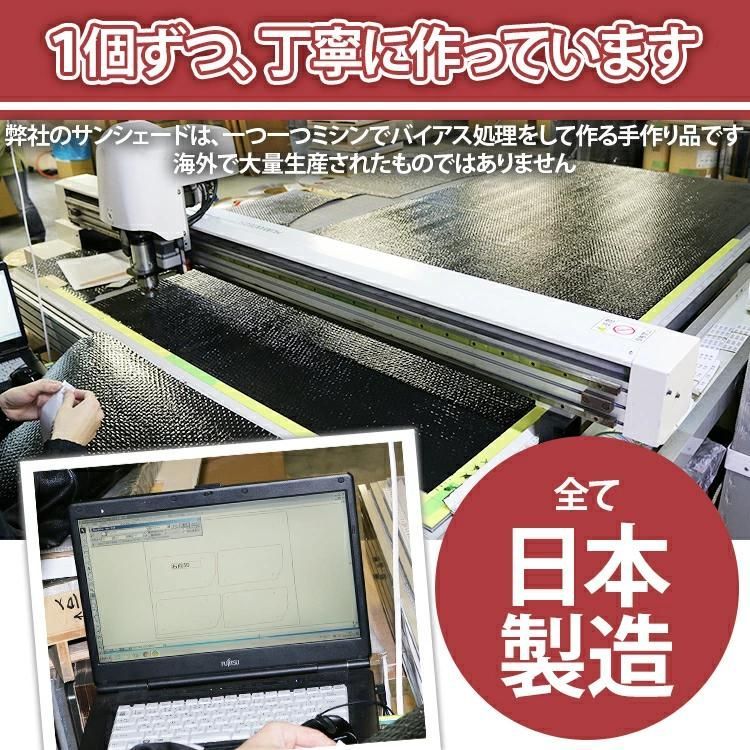 車用リア リアサイドサンシェード