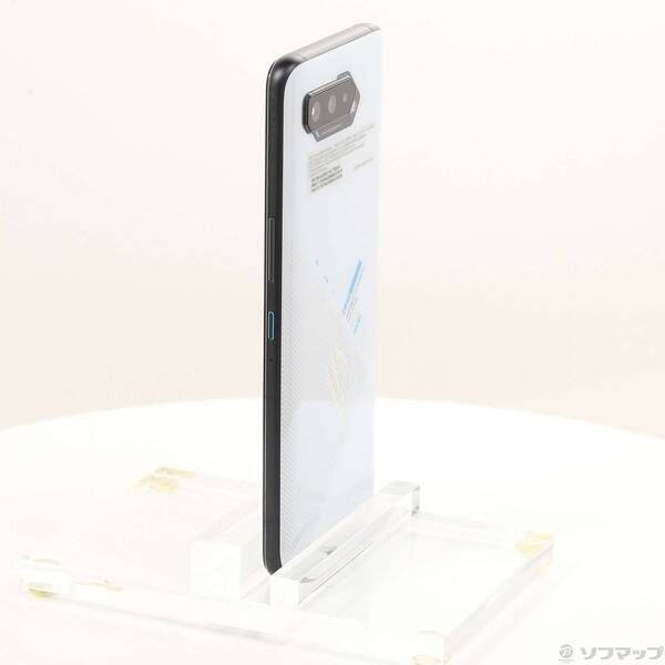 ROG phone 5 ストームホワイト 16GB/256GB 中古品〕 ROG Phone 5 256GB ストームホワイト ZS673KS-WH256R16