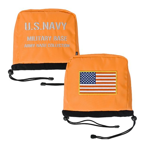 アーミーベースコレクション スタンドバッグ US NAVY オレンジ ABC