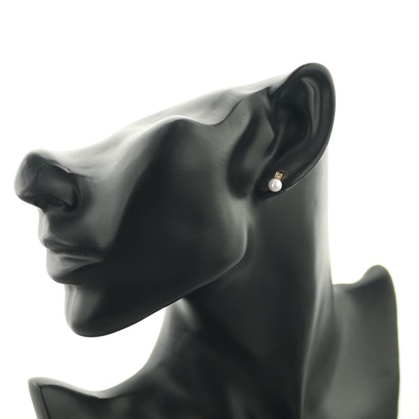 スタージュエリー ピアス パール 真珠 4.0-5.3mm ダイヤ ダイヤモンド  