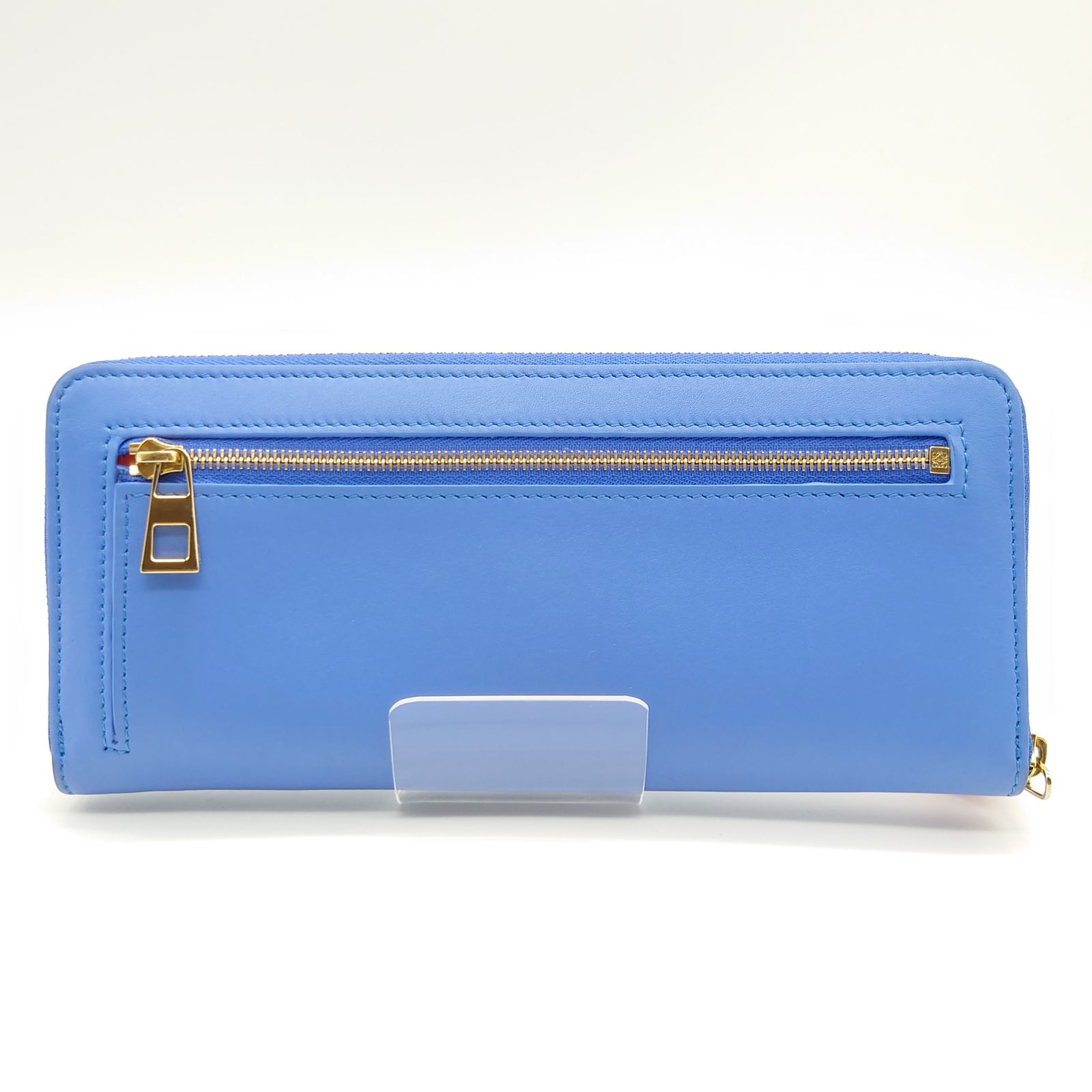 LOEWE ロエベ 長財布 ウォレット ブルー　ノット　オレンジ LOEWE ロエベ 長財布 ノット ジップアラウンド ウォレット