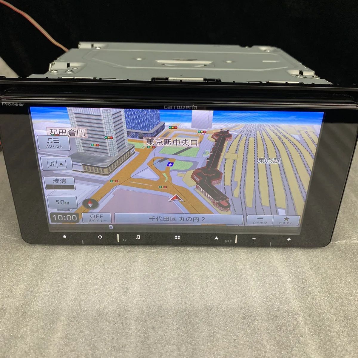 未使用　Pioneer カーナビ AVIC-RW721 楽ナビ 楽ナビ AVIC-RW721 Pioneer カーナビ 7インチ 200mmワイド HD