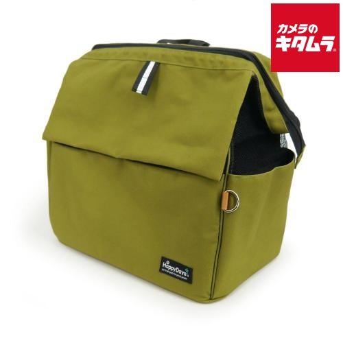 ペットプロ ハッピーデイズ ペット用サステナブルリュックキャリー グリーン 納期約２週間