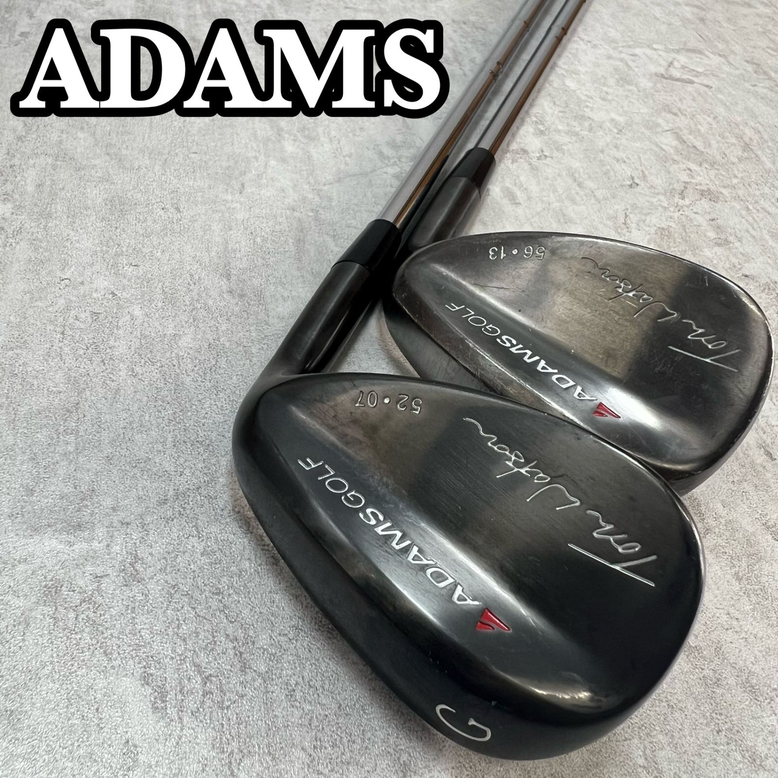ADAMSGOLF アダムスゴルフ トムワトソン 52 56 ウェッジ セット ADAMSGOLF アダムスゴルフ トムワトソン 52 56 ウェッジ セット