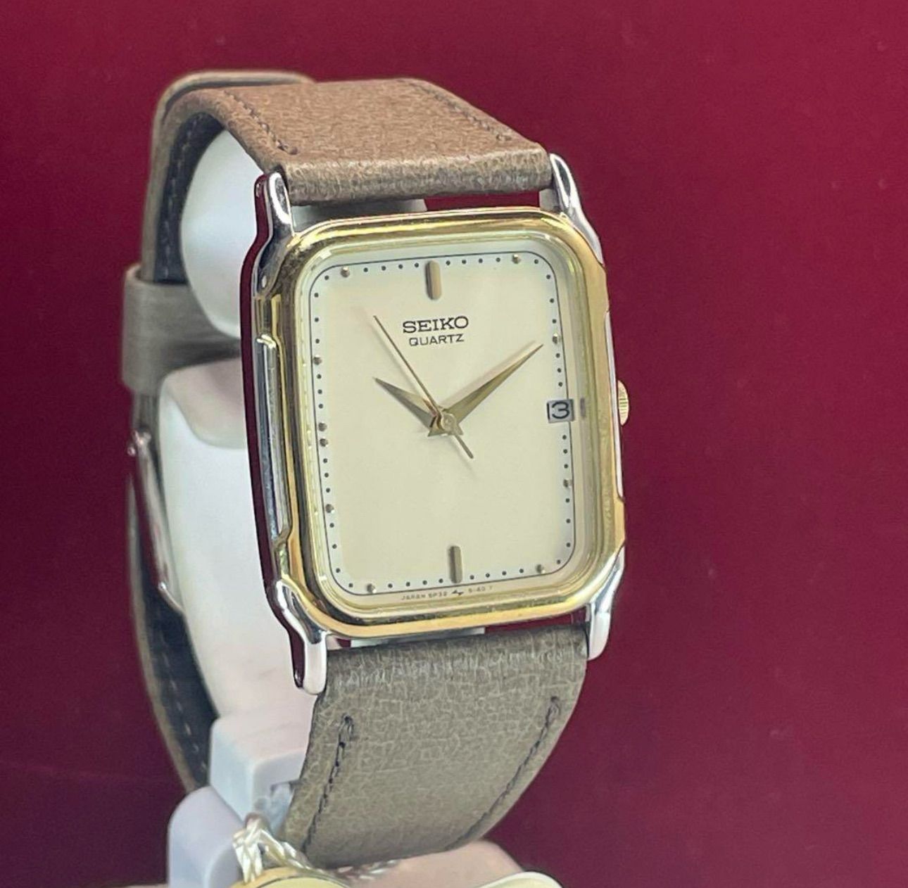 【電池交換済み】SEIKO QUARTZ セイコー シャリオ スクエア 電池交換済み】SEIKO QUARTZ セイコー シャリオ スクエア