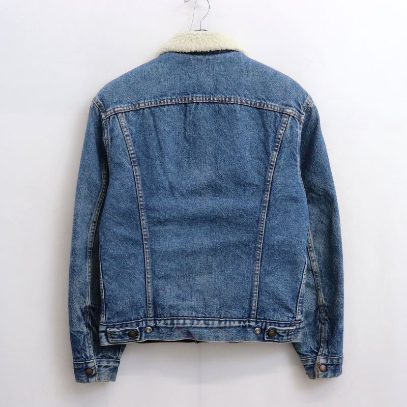 80s USA製 vintage Levi's 襟・裏地ボア デニムジャケット メンズ 表記