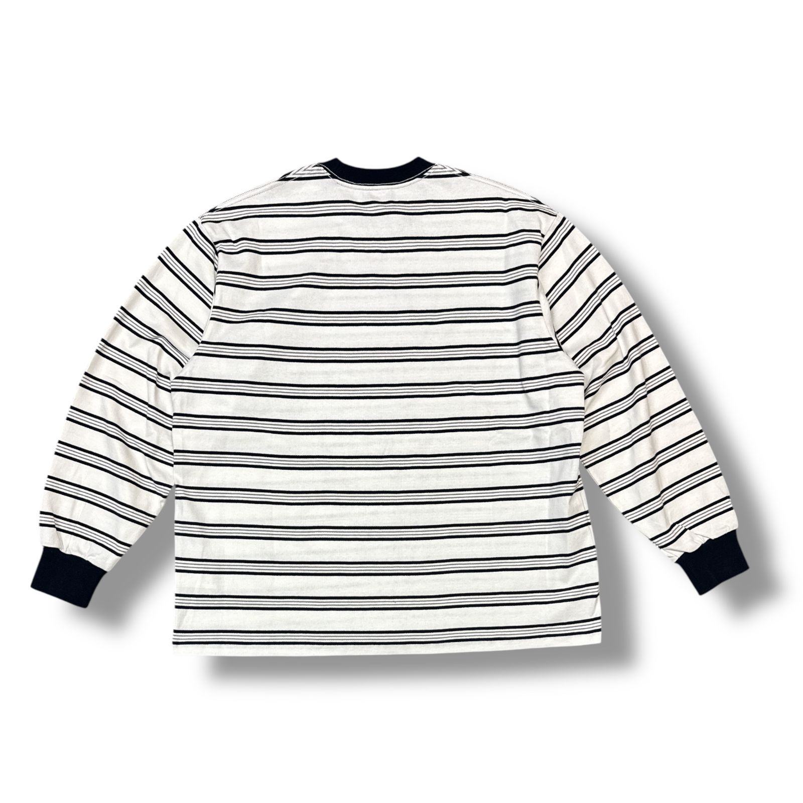 FreshService/フレッシュサービス　マルチボーダーロングTシャツ Fresh Service MULTI BORDER L/S TEE [NAVY] - Fresh Service