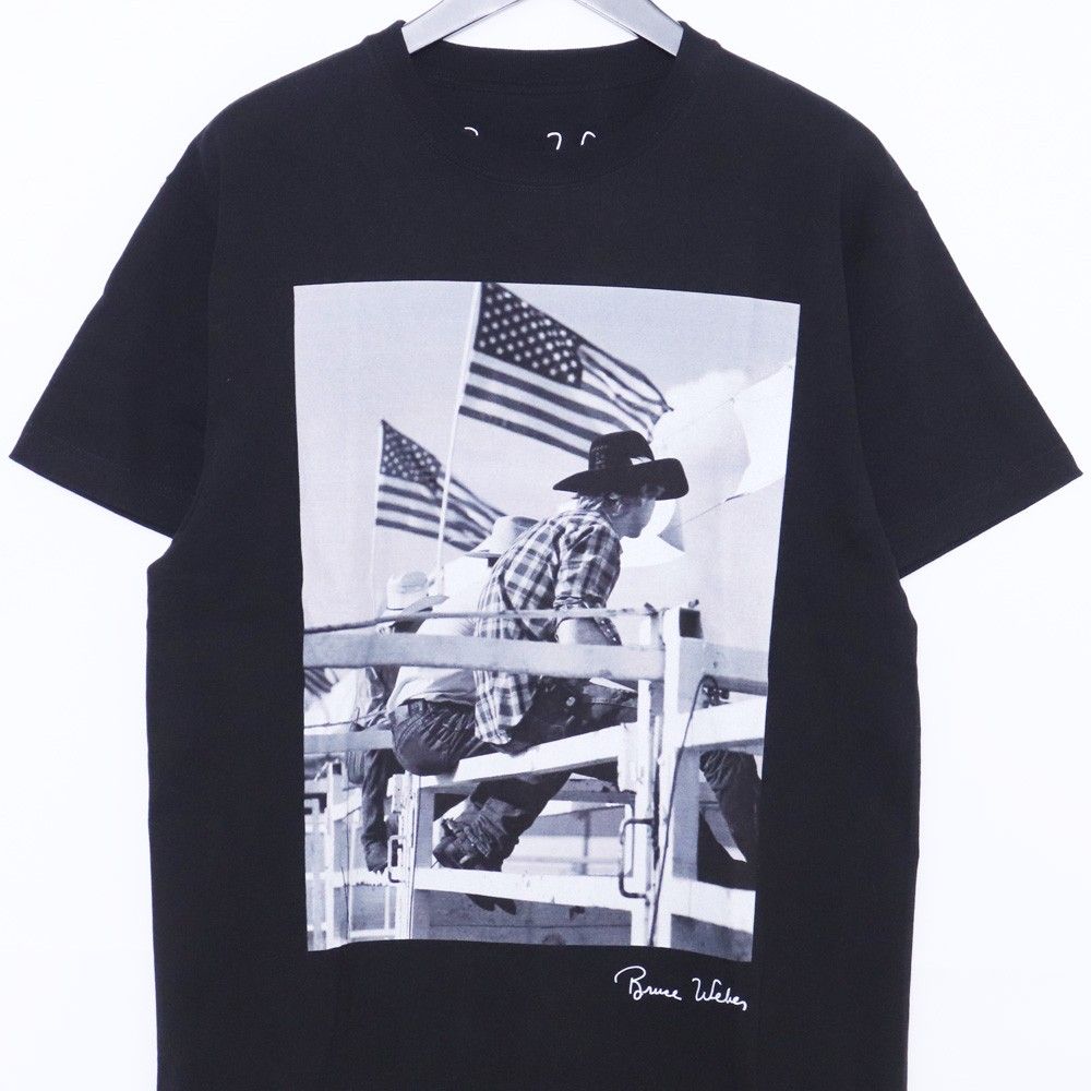 BRUCE WEBER × BIOTOP フォトプリントTシャツ Mサイズ ブラック BOM
