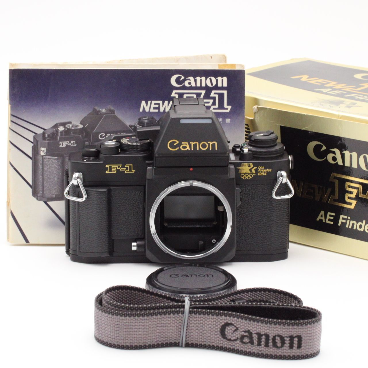 Canon New F-1 Los Angeles 1984 ロサンゼルスオリンピック記念モデル キャノン ボディ #2766 - メルカリ