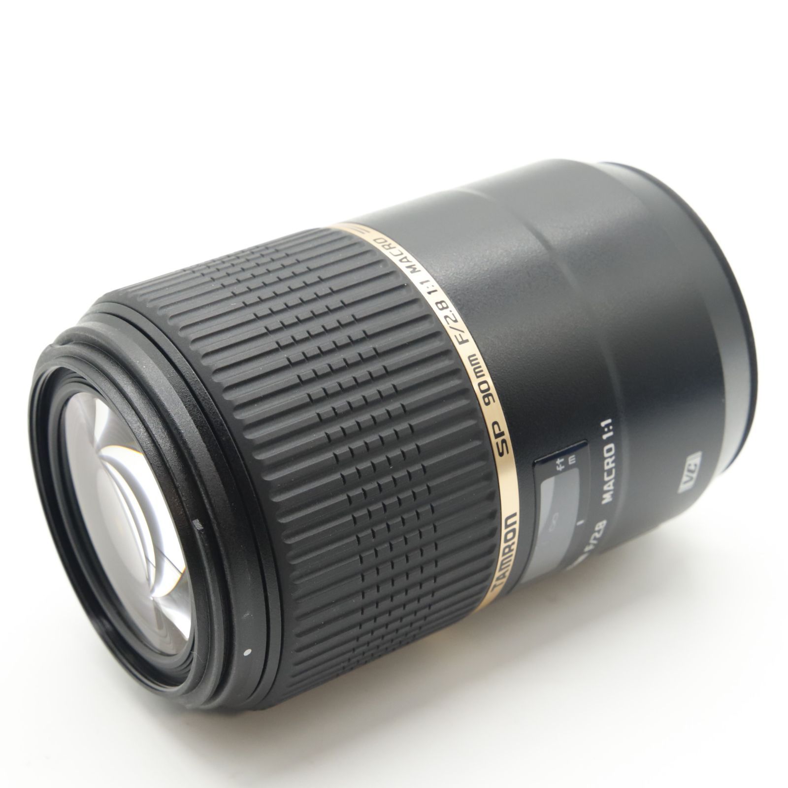 【美品】Tamron 単焦点90mm f2.8 SP Di マクロ　EFマウント レンズ(単焦点) TAMRON SP AF 90mm F2.8 Di MACRO SONY#59 レンズ(単