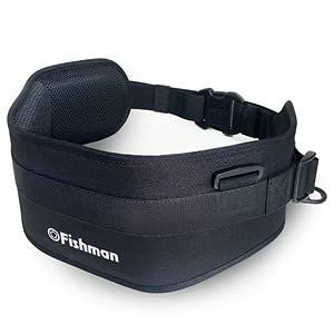 新品 FISHMAN(フィッシュマン) ACC-13 ゲームベスト用ウエストサポーター ブラック フリー(75-135cm対応)