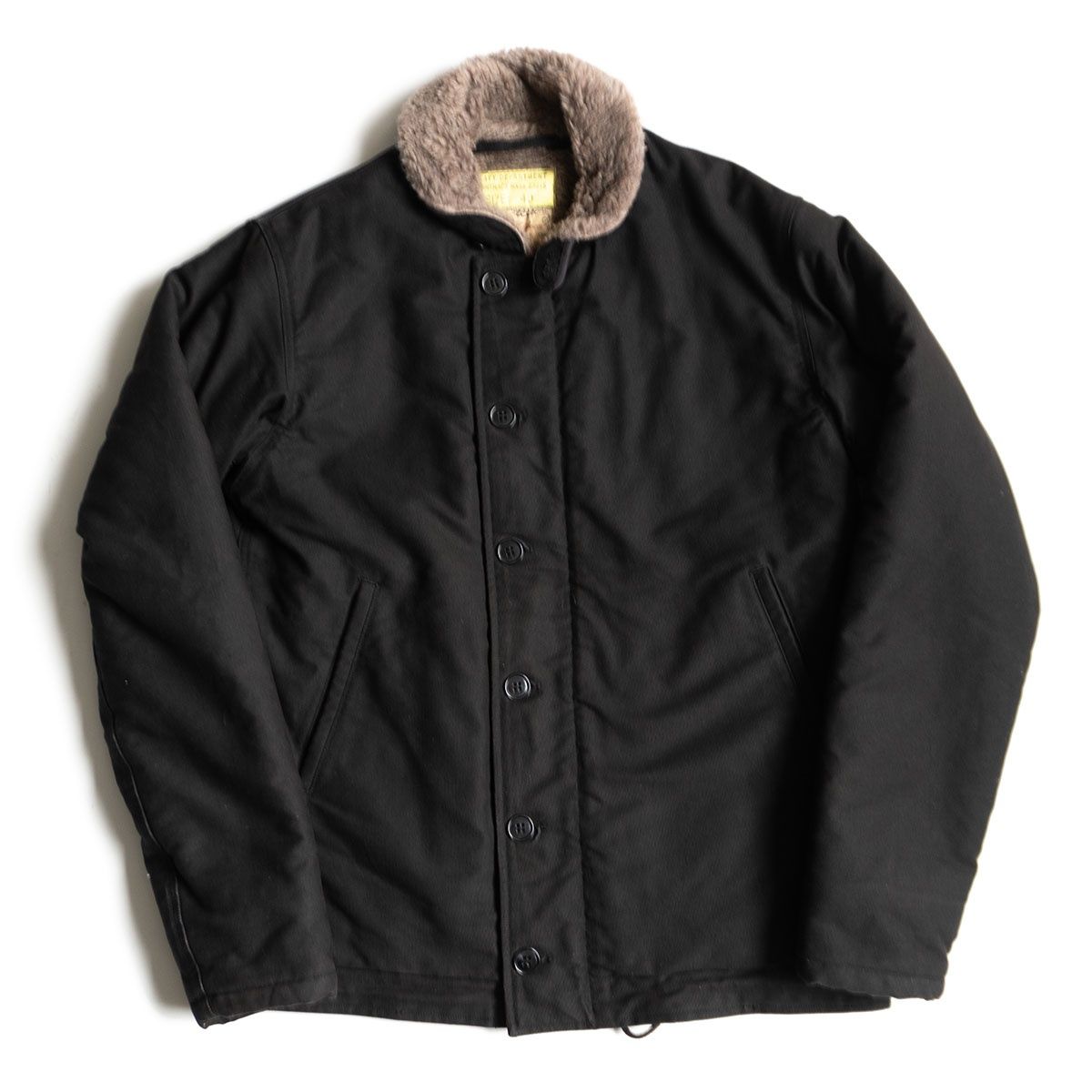 バズリクソンズ × ウィリアムギブソン N-1 デッキジャケット M BUZZ RICKSONS バズリクソンズ N1 デッキジャケット 40 WILLIAM GIBSON