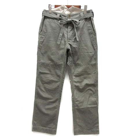ビズビム VISVIM INFANTRY PANTS ベルト フィールド パンツ ミリタリー カーキ 1 0112205008009