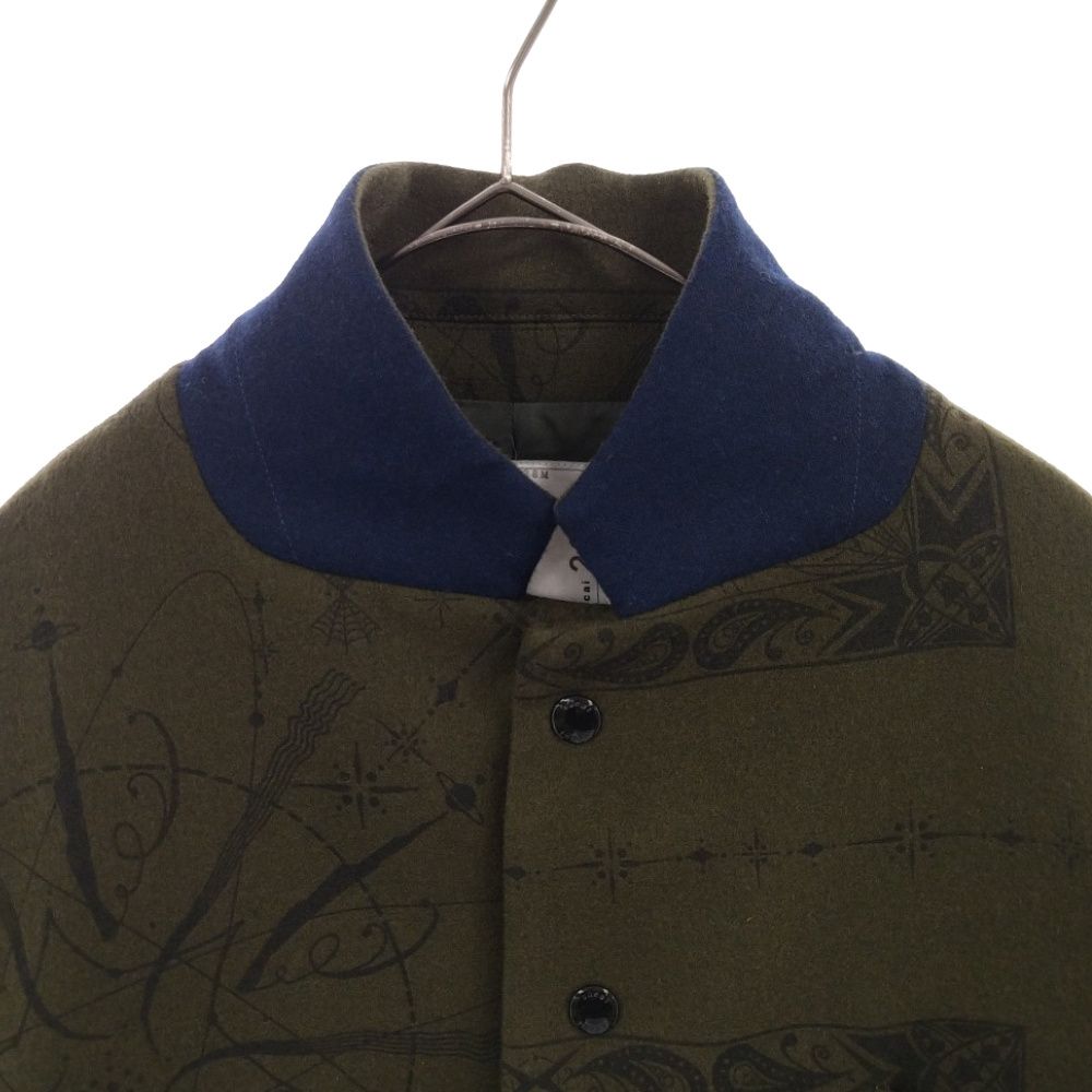 Sacai サカイ ×Dr.Woo Bandana print Blouson 20-02328Mドクターウー