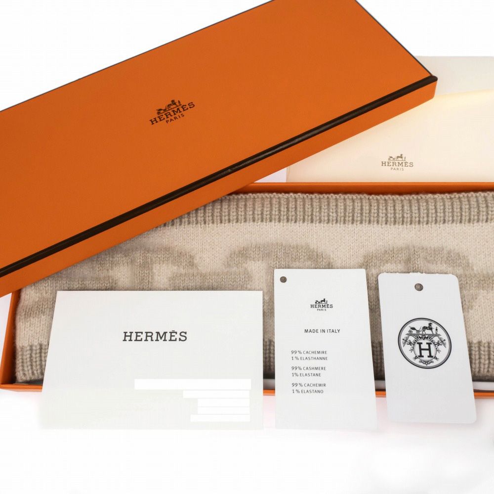 名東】【HERMES】エルメス ヘアバンド シェーヌダンクル
