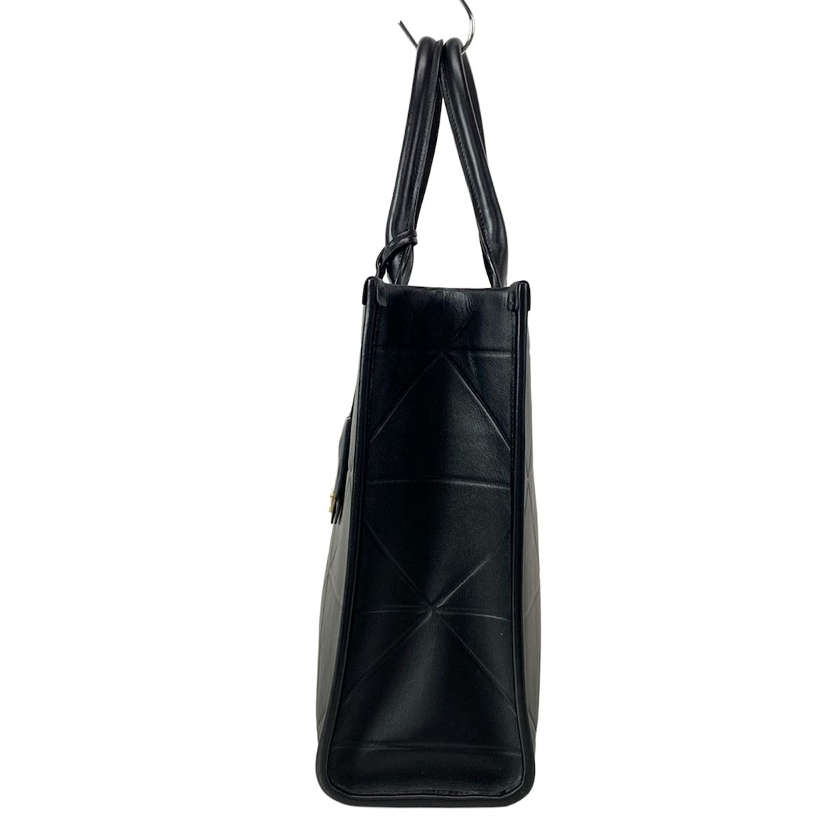 PRADA(プラダ) トートバッグ シンボル トップステッチ レザー
