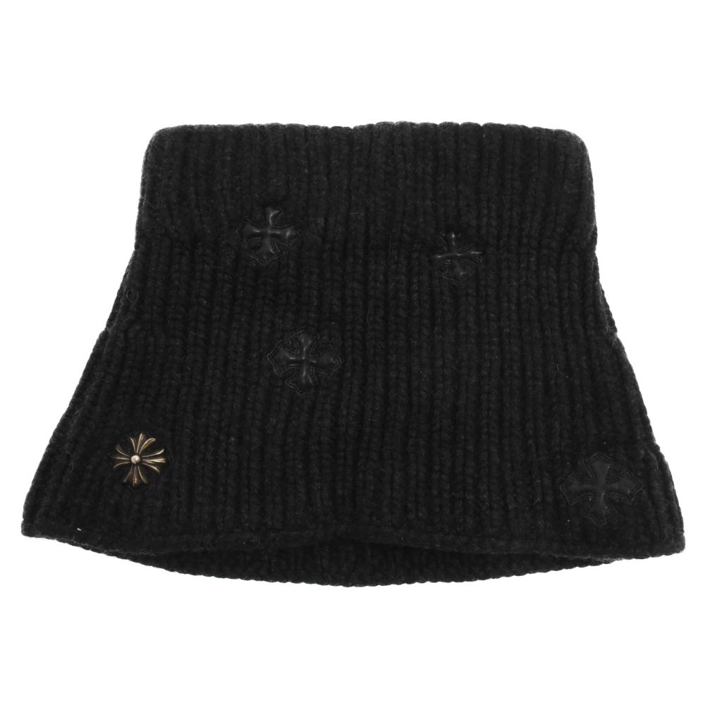 CHROME HEARTS (クロムハーツ) CHプラスパッチ カシミヤ ネック