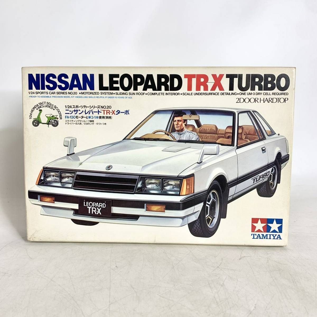 80‘s アオシマ／RACING GT-R☆タミヤ／日産レパードTR-X ターボ 80's アオシマ／RACING GT-R☆タミヤ／日産レパードTR-X ターボ 模型