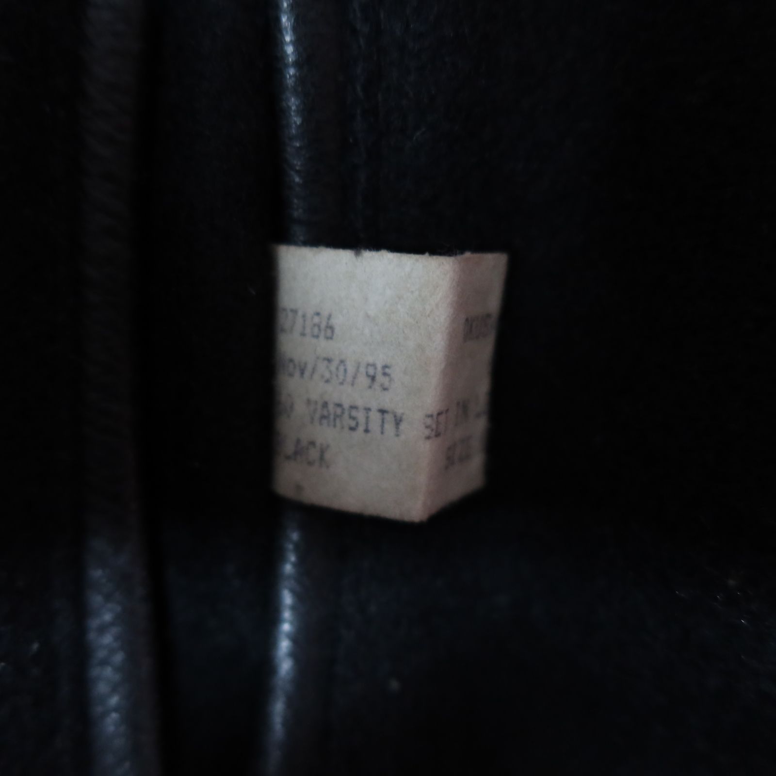 90s Vintage US古着☆Golden Bear ゴールデンベア スタジャン レザー 