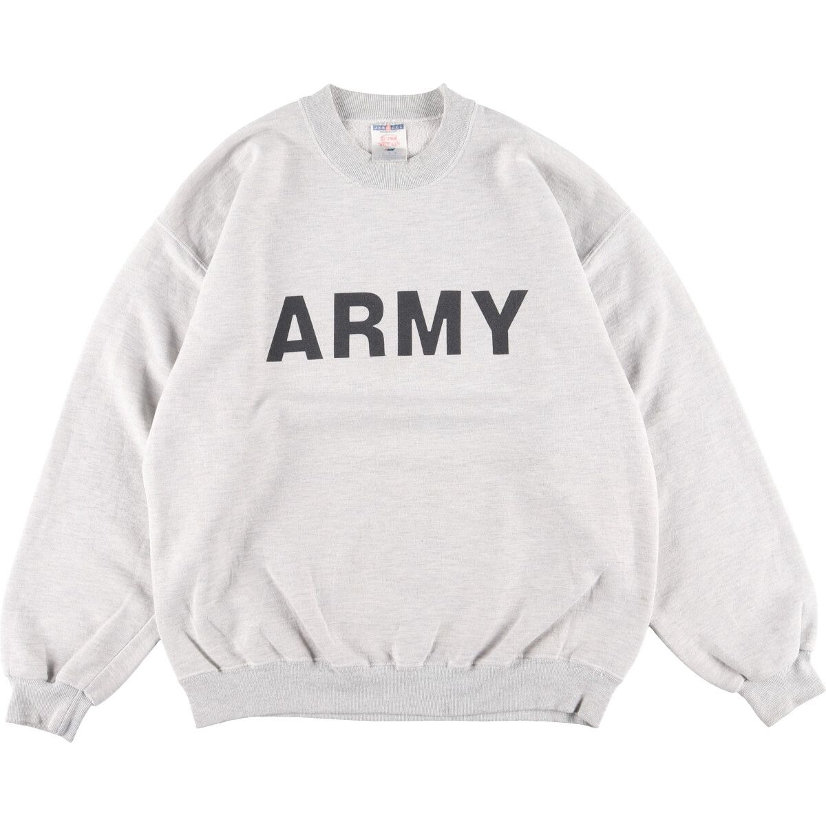 古着 ジャージーズ Jerzees ARMY プリントスウェットシャツ トレーナー 